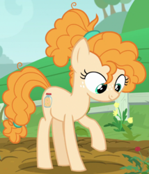 Size: 800x935 | Tagged: safe, screencap, pear butter, pony, g4, the perfect pear, cropped, cute, daaaaaaaaaaaw, female, solo, teenager, younger