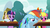 Size: 1920x1080 | Tagged: safe, screencap, cherry berry, rainbow dash, twilight sparkle, alicorn, pony, g4, secrets and pies, ashamed, balloon, food, guilty, pie, sad, twilight sparkle (alicorn)