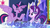 Size: 1920x1080 | Tagged: safe, screencap, starlight glimmer, twilight sparkle, alicorn, pony, g4, shadow play, book, duo, laughing, twilight sparkle (alicorn), twilight's castle