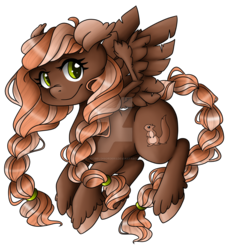 Size: 1024x1115 | Tagged: safe, artist:sk-ree, oc, oc only, oc:squirrel chaser, pegasus, pony, female, mare, simple background, solo, transparent background, watermark