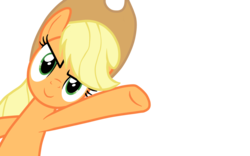 Size: 3200x2000 | Tagged: safe, artist:tonkano, applejack, earth pony, pony, g4, 2d, drawing, female, high res, mare, simple background, solo, transparent background, vector