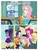 Size: 3106x4096 | Tagged: safe, edit, edited screencap, screencap, applejack, fluttershy, pinkie pie, rarity, sci-twi, sunset shimmer, trixie, twilight sparkle, a little birdie told me, equestria girls, g4, my little pony equestria girls: better together, overpowered (equestria girls), blushing, embarrassed, fart joke, geode of empathy, geode of shielding, geode of sugar bombs, geode of super strength, geode of telekinesis, implied farting, laughing, poor fluttershy