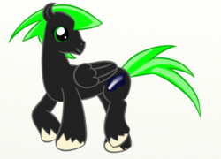 Size: 400x288 | Tagged: safe, artist:letterbomb, oc, oc only, oc:dismaydream, simple background, unshorn fetlocks, white background