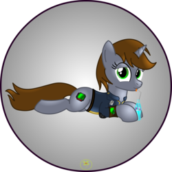 Size: 5000x5000 | Tagged: safe, artist:lakword, oc, oc only, oc:littlepip, pony, unicorn, fallout equestria, abstract background, absurd resolution, clothes, drink, drinking, fanfic, fanfic art, female, happy, hooves, horn, jumpsuit, lying down, mare, nuka cola, nuka cola quantum, pipbuck, relaxing, simple background, solo, tongue out, transparent background, vault suit