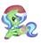 Size: 937x1011 | Tagged: safe, artist:theapplebeauty, oc, oc only, earth pony, pony, christmas, clothes, female, hat, holiday, mare, prone, santa hat, scarf, simple background, solo, transparent background