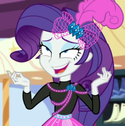 Size: 1437x1440 | Tagged: safe, screencap, rarity, display of affection, equestria girls, g4, my little pony equestria girls: better together, clothes, faic, female, majestic as fuck, solo