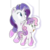 Size: 1280x1280 | Tagged: safe, artist:vaetan, rarity, sweetie belle, pony, unicorn, g4, duo, female, looking at something, looking up, simple background, sisters, sticker, transparent background