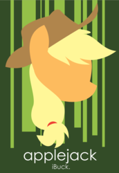 Size: 792x1153 | Tagged: safe, artist:anonymousnekodos, applejack, earth pony, pony, g4, abstract background, bust, cowboy hat, female, hat, hooves, lineless, mare, minimalist, modern art, phone wallpaper, portrait, solo, text, wallpaper