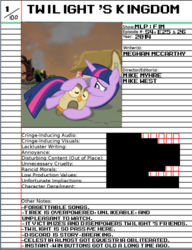 Size: 784x1019 | Tagged: safe, edit, editor:mega-poneo, screencap, owlowiscious, twilight sparkle, g4, twilight's kingdom, animated atrocities, op is a duck, op is trying to start shit