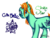 Size: 3507x2700 | Tagged: safe, artist:shamy-crist, oc, oc only, oc:stroke star, earth pony, pony, female, high res, mare, simple background, solo, transparent background