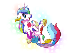 Size: 1280x910 | Tagged: safe, artist:gsphere, shining armor, pony, unicorn, g4, floppy ears, happy, male, paint, solo, stallion