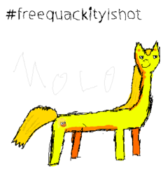 Size: 333x357 | Tagged: safe, artist:marco taymuraz, oc, oc only, oc:quackityishot, #freequackityishot, simple background, stylistic suck, transparent background