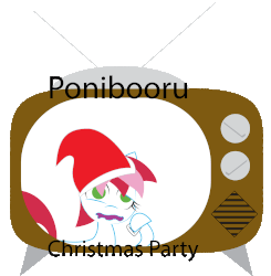 Size: 2377x2423 | Tagged: safe, artist:daisyhead, oc, oc only, oc:flicker, ponibooru film night, animated, christmas, gif, hat, high res, holiday, santa hat, simple background, transparent background