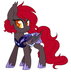 Size: 2290x2333 | Tagged: safe, artist:scarlet-spectrum, oc, oc only, bat pony, pony, bat pony oc, commission, female, guardsmare, high res, mare, night guard, royal guard, simple background, smiling, solo, transparent background