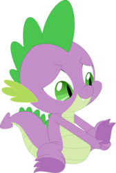 Size: 2397x3574 | Tagged: safe, artist:porygon2z, spike, dragon, g4, claws, feet, high res, male, simple background, sitting, solo, transparent background