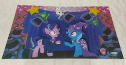 Size: 960x494 | Tagged: safe, artist:pixelkitties, starlight glimmer, trixie, g4, poster