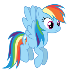 Size: 7000x7208 | Tagged: safe, artist:estories, rainbow dash, pony, g4, absurd resolution, female, flying, mare, simple background, solo, spread wings, transparent background, vector, wings