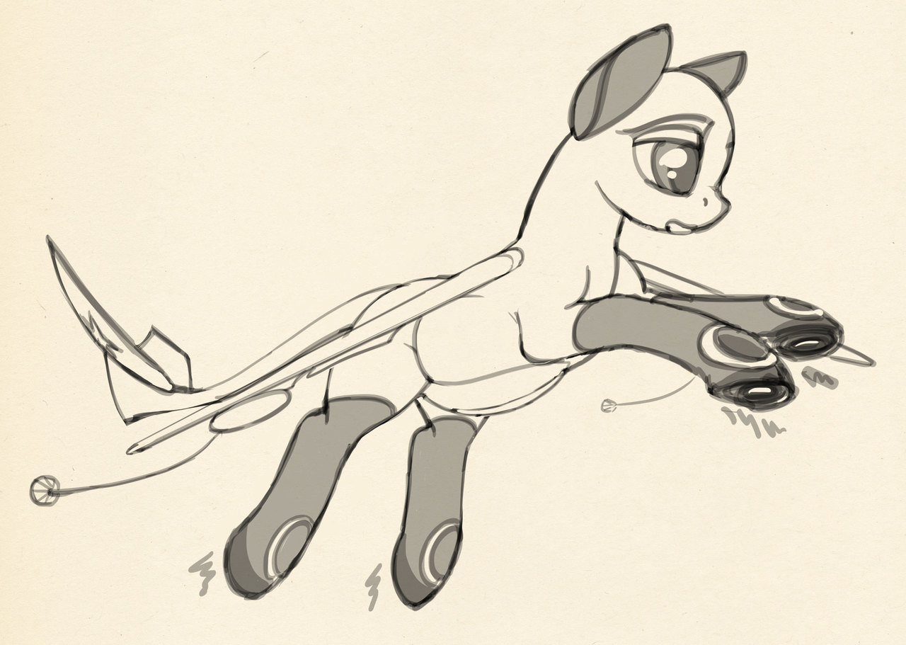 Pony giant Sketch