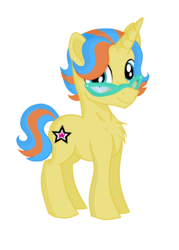 Size: 3445x4823 | Tagged: safe, artist:darkest-lunar-flower, oc, oc only, oc:easton, pony, unicorn, 2018 community collab, derpibooru community collaboration, glasses, looking at you, simple background, transparent background