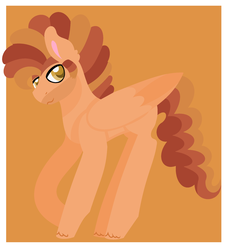 Size: 1024x1106 | Tagged: safe, artist:chaserofthelight99, oc, oc only, oc:northern spy, pegasus, pony, adopted offspring, offspring, parent:braeburn, parent:soarin', parents:soarburn, solo