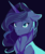 Size: 2160x2550 | Tagged: safe, artist:clockworkquartet, princess luna, alicorn, pony, g4, bust, female, high res, portrait, solo