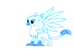 Size: 2000x1350 | Tagged: safe, oc, oc only, oc:gary the griffon, griffon, 2018 community collab, derpibooru community collaboration, griffon oc, simple background, solo, transparent background