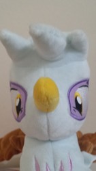 Size: 2322x4128 | Tagged: safe, artist:onlyfactory, photographer:horsesplease, gilda, griffon, g4, birb, bootleg, close-up, irl, photo, plushie, solo