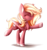 Size: 2563x2743 | Tagged: safe, artist:snowbunny0820, oc, oc only, oc:nephthys, pegasus, pony, female, high res, mare, raised hoof, simple background, solo, transparent background