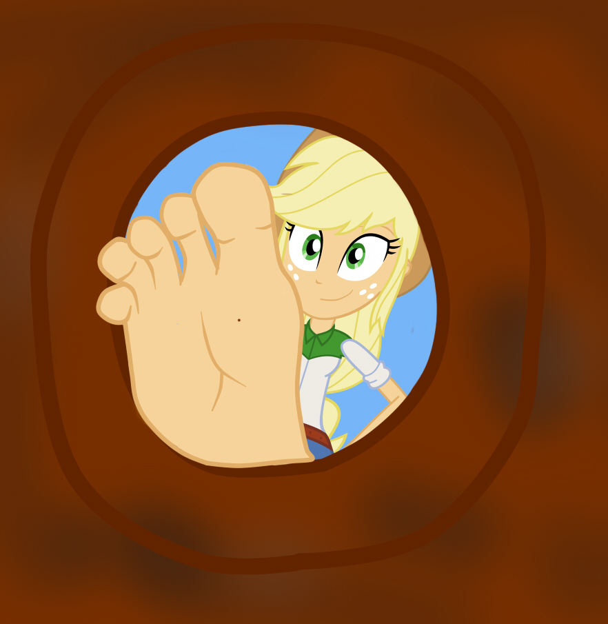 Suggestive Artist Maze Applejack Equestria Girls G