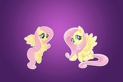 Size: 1188x800 | Tagged: safe, fluttershy, g4, my little pony: the movie, duality, self ponidox