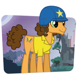 Size: 313x300 | Tagged: safe, cheese sandwich, pony, g4, guardians of harmony, male, partial background, simple background, solo, toy, transparent background