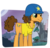 Size: 313x300 | Tagged: safe, cheese sandwich, pony, g4, guardians of harmony, male, partial background, simple background, solo, toy, transparent background