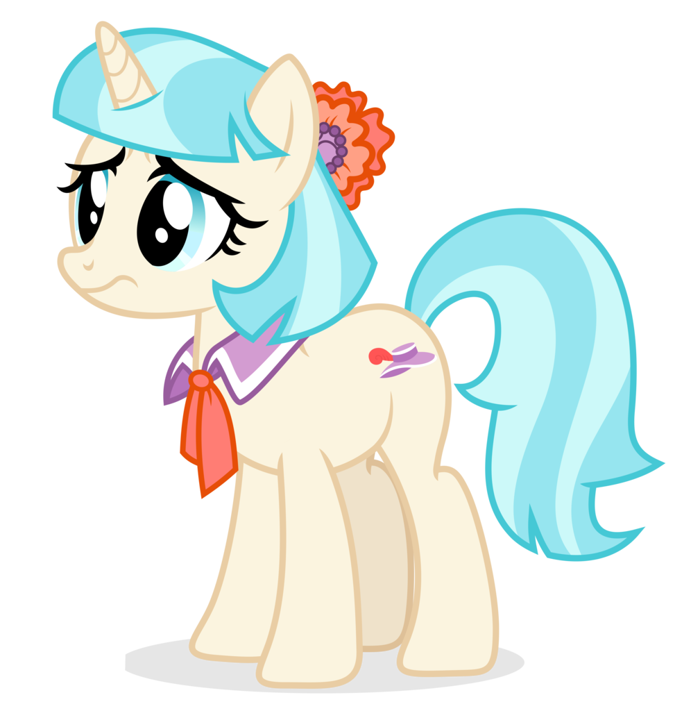 Safe Artist Punzil Edit Coco Pommel Pony Unicorn