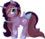 Size: 900x794 | Tagged: safe, artist:tambelon, oc, oc only, oc:lavender aroma, pony, unicorn, bow, eyeshadow, female, looking at you, makeup, mare, solo, watermark