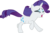Size: 5000x3314 | Tagged: safe, artist:hendro107, rarity, pony, unicorn, g4, .svg available, crying, eyes closed, female, mare, simple background, solo, transparent background, vector