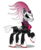 Size: 2485x3055 | Tagged: safe, artist:trungtranhaitrung, tempest shadow, pony, g4, my little pony: the movie, commission, crossover, female, high res, infinite (character), male, mare, mask, sonic forces, sonic the hedgehog, sonic the hedgehog (series)