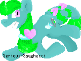 Size: 160x120 | Tagged: safe, artist:serious-spaghetti, oc, oc only, unnamed oc, pony, grin, pixel art, simple background, smiling, solo, transparent background