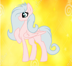 Size: 836x768 | Tagged: safe, artist:rose-moonlightowo, oc, oc only, pegasus, pony, female, magical lesbian spawn, mare, offspring, parent:fluttershy, parent:spitfire, parents:spitshy, solo