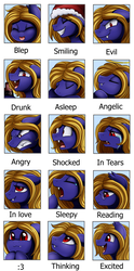 Size: 2349x4739 | Tagged: safe, artist:pridark, oc, oc only, oc:butter cream, bat pony, pony, :3, :p, angry, bat pony oc, bottle, christmas, commission, crying, drunk, emotions, evil smile, excited, expressions, female, gift art, glasses, grin, hat, hearth's warming, holiday, infatuation, looking at you, mare, meme, reading, santa hat, shocked, silly, sleeping, smiling, solo, tired, tongue out, yawn