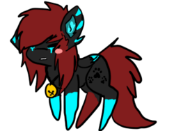 Size: 320x240 | Tagged: safe, artist:soulycat, oc, oc only, pony, simple background, solo, transparent background