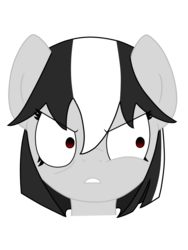 Size: 1024x1365 | Tagged: safe, artist:silver dash, oc, oc only, oc:live wire, pony, bust, female, fusion, mare, solo