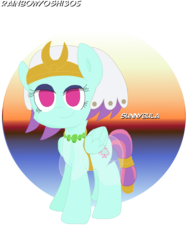 Size: 2448x3264 | Tagged: safe, artist:rainbowyoshi305, somnambula, sunny flare, pegasus, pony, g4, clothes, cosplay, costume, equestria girls ponified, female, high res, mare, ponified