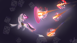 Size: 1920x1080 | Tagged: safe, artist:sharpy, oc, oc only, oc:badluck dice, pony, dice, prpg, solo