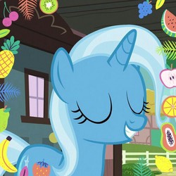 Size: 675x674 | Tagged: safe, edit, edited screencap, screencap, trixie, pony, all bottled up, g4, female, solo