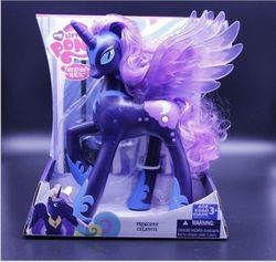 Size: 500x474 | Tagged: safe, nightmare moon, g4, bootleg, fail, irl, merchandise, photo, toy, you had one job