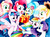 Size: 3266x2409 | Tagged: safe, artist:mashiromiku, applejack, fluttershy, pinkie pie, princess skystar, rainbow dash, rarity, twilight sparkle, alicorn, earth pony, pegasus, seapony (g4), unicorn, g4, my little pony: the movie, bubble, dorsal fin, female, fin, fin wings, fins, fish tail, flower, flower in hair, happy, high res, horn, mare, ocean, open mouth, open smile, seaponified, seapony applejack, seapony fluttershy, seapony pinkie pie, seapony rainbow dash, seapony rarity, seapony twilight, seaquestria, smiling, species swap, spread wings, swimming, tail, traditional art, twilight sparkle (alicorn), underwater, water, watercolor painting, wings