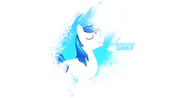 Size: 1920x1080 | Tagged: safe, artist:penguinsn1fan, shining armor, pony, g4, calvin harris, male, solo, song reference, stallion, summer, wallpaper