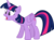 Size: 4500x3341 | Tagged: safe, artist:slb94, twilight sparkle, alicorn, pony, g4, female, mare, open mouth, simple background, solo, speechless, transparent background, twilight sparkle (alicorn), vector