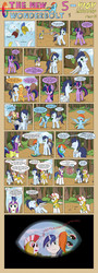 Size: 1600x4469 | Tagged: safe, artist:marmorexx, applejack, fluttershy, rainbow dash, shining armor, soarin', twilight sparkle, alicorn, earth pony, pegasus, pony, unicorn, comic:the new wonderbolt, g4, bandage, faint, female, male, mare, royal guard, stallion, twilight sparkle (alicorn)