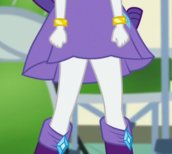Size: 473x421 | Tagged: safe, screencap, rarity, equestria girls, equestria girls specials, g4, my little pony equestria girls: dance magic, boots, clothes, cropped, legs, pictures of legs, shoes, skirt